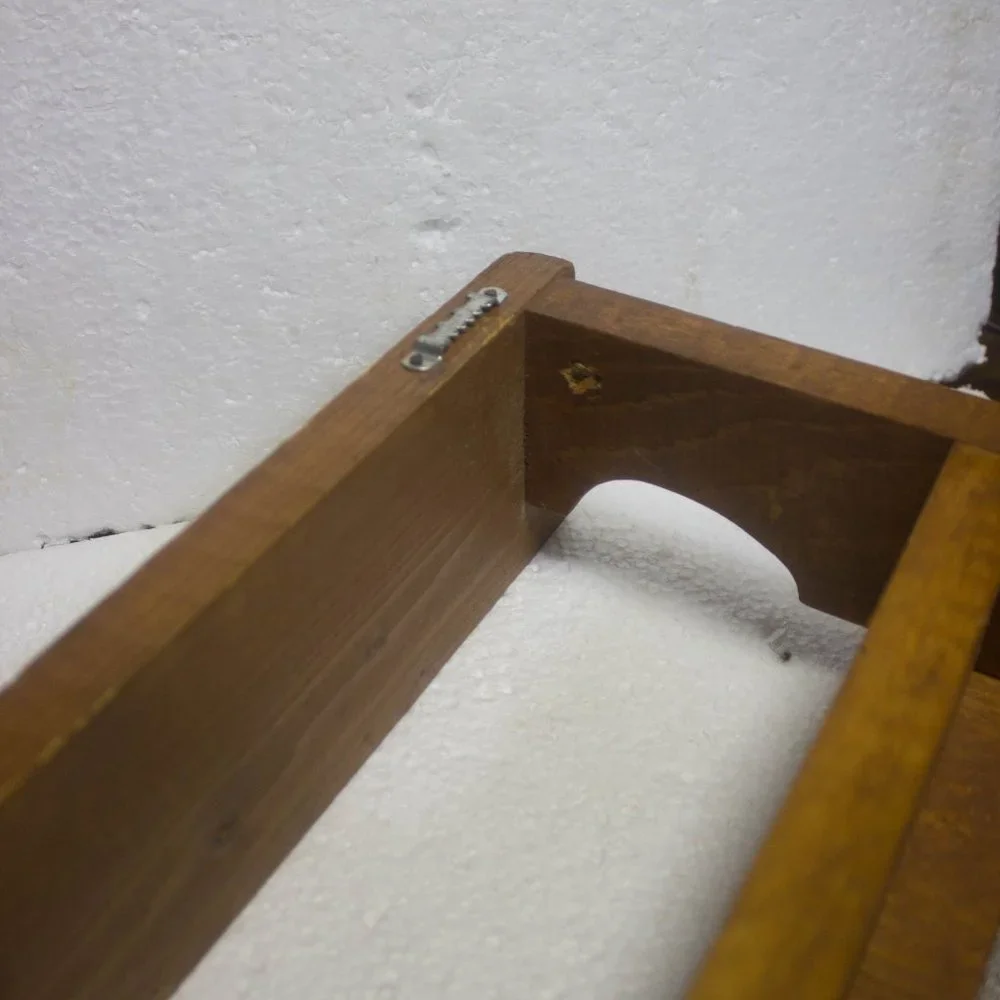 Handmade Wood Cabinet with Doors